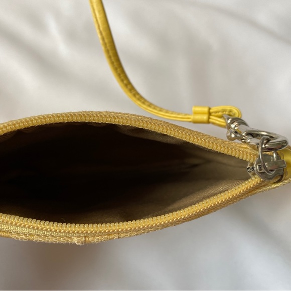 Yellow Coach Wristlet - Picture 4 of 4